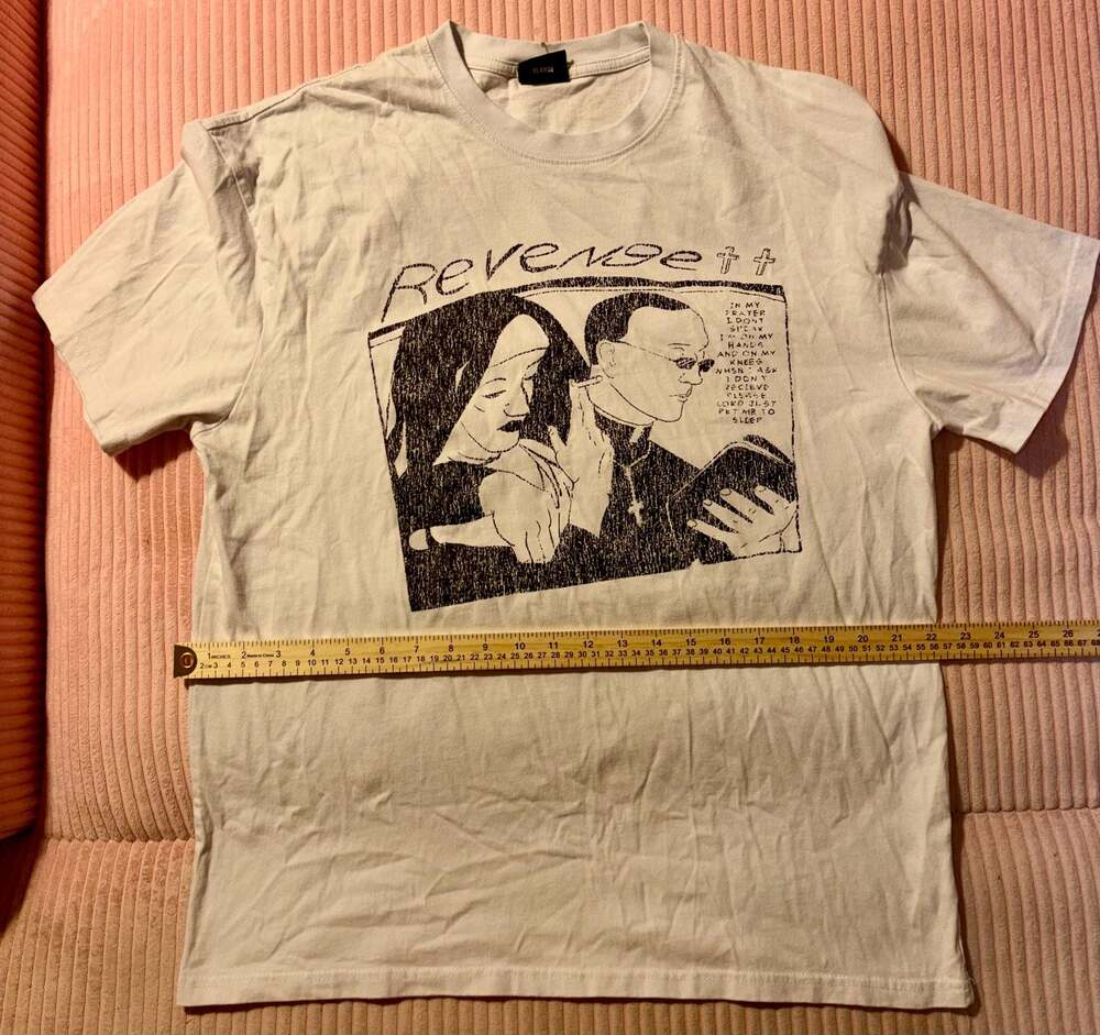 Revenge “Heaven Sent” Graphic Tee XL – Double Sided
